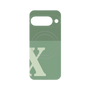 プレミアムパネル with Pixelsnap［ オリジナル - initial two tone - X green ］