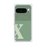 プレミアムパネル with Pixelsnap［ オリジナル - initial two tone - X green ］