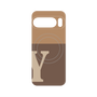 プレミアムパネル with Pixelsnap［ オリジナル - initial two tone - Y brown ］