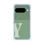 プレミアムパネル with Pixelsnap［ オリジナル - initial two tone - Y green ］