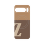 プレミアムパネル with Pixelsnap［ オリジナル - initial two tone - Z brown ］