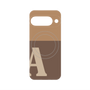 プレミアムパネル with Pixelsnap［ オリジナル - initial two tone - A brown ］
