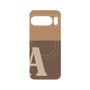 プレミアムパネル with Pixelsnap［ オリジナル - initial two tone - A brown ］