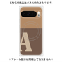 プレミアムパネル with Pixelsnap［ オリジナル - initial two tone - A brown ］