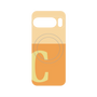 プレミアムパネル with Pixelsnap［ オリジナル - initial two tone - C orange ］