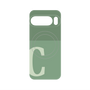 プレミアムパネル with Pixelsnap［ オリジナル - initial two tone - C green ］