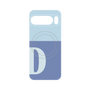 プレミアムパネル with Pixelsnap［ オリジナル - initial two tone - D blue ］