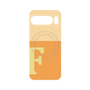 プレミアムパネル with Pixelsnap［ オリジナル - initial two tone - F orange ］