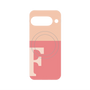 プレミアムパネル with Pixelsnap［ オリジナル - initial two tone - F pink ］