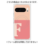 プレミアムパネル with Pixelsnap［ オリジナル - initial two tone - F pink ］