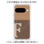 プレミアムパネル with Pixelsnap［ オリジナル - initial two tone - F brown ］