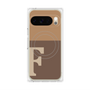 プレミアムパネル with Pixelsnap［ オリジナル - initial two tone - F brown ］