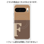 プレミアムパネル with Pixelsnap［ オリジナル - initial two tone - F brown ］