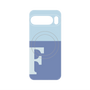 プレミアムパネル with Pixelsnap［ オリジナル - initial two tone - F blue ］