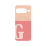 プレミアムパネル with Pixelsnap［ オリジナル - initial two tone - G pink ］