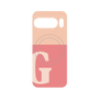 プレミアムパネル with Pixelsnap［ オリジナル - initial two tone - G pink ］