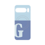 プレミアムパネル with Pixelsnap［ オリジナル - initial two tone - G blue ］