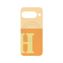 プレミアムパネル with Pixelsnap［ オリジナル - initial two tone - H orange ］