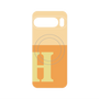 プレミアムパネル with Pixelsnap［ オリジナル - initial two tone - H orange ］