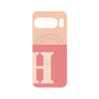 プレミアムパネル with Pixelsnap［ オリジナル - initial two tone - H pink ］