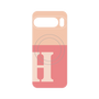 プレミアムパネル with Pixelsnap［ オリジナル - initial two tone - H pink ］