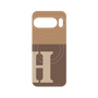 プレミアムパネル with Pixelsnap［ オリジナル - initial two tone - H brown ］