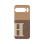 プレミアムパネル with Pixelsnap［ オリジナル - initial two tone - H brown ］