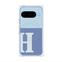 プレミアムパネル with Pixelsnap［ オリジナル - initial two tone - H blue ］