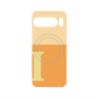 プレミアムパネル with Pixelsnap［ オリジナル - initial two tone - I orange ］