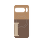 プレミアムパネル with Pixelsnap［ オリジナル - initial two tone - I brown ］