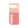 プレミアムパネル with Pixelsnap［ オリジナル - initial two tone - J pink ］