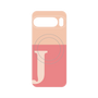 プレミアムパネル with Pixelsnap［ オリジナル - initial two tone - J pink ］