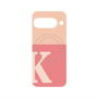 プレミアムパネル with Pixelsnap［ オリジナル - initial two tone - K pink ］