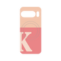 プレミアムパネル with Pixelsnap［ オリジナル - initial two tone - K pink ］
