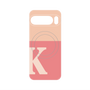 プレミアムパネル with Pixelsnap［ オリジナル - initial two tone - K pink ］