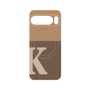 プレミアムパネル with Pixelsnap［ オリジナル - initial two tone - K brown ］
