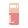 プレミアムパネル with Pixelsnap［ オリジナル - initial two tone - L pink ］