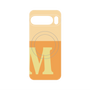 プレミアムパネル with Pixelsnap［ オリジナル - initial two tone - M orange ］