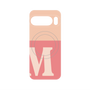プレミアムパネル with Pixelsnap［ オリジナル - initial two tone - M pink ］