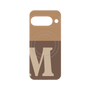 プレミアムパネル with Pixelsnap［ オリジナル - initial two tone - M brown ］