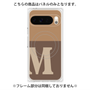 プレミアムパネル with Pixelsnap［ オリジナル - initial two tone - M brown ］