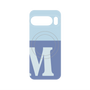 プレミアムパネル with Pixelsnap［ オリジナル - initial two tone - M blue ］