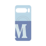 プレミアムパネル with Pixelsnap［ オリジナル - initial two tone - M blue ］