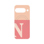 プレミアムパネル with Pixelsnap［ オリジナル - initial two tone - N pink ］