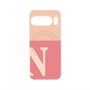 プレミアムパネル with Pixelsnap［ オリジナル - initial two tone - N pink ］