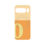 プレミアムパネル with Pixelsnap［ オリジナル - initial two tone - O orange ］