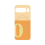 プレミアムパネル with Pixelsnap［ オリジナル - initial two tone - O orange ］
