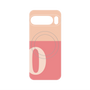 プレミアムパネル with Pixelsnap［ オリジナル - initial two tone - O pink ］