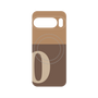 プレミアムパネル with Pixelsnap［ オリジナル - initial two tone - O brown ］