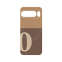 プレミアムパネル with Pixelsnap［ オリジナル - initial two tone - O brown ］